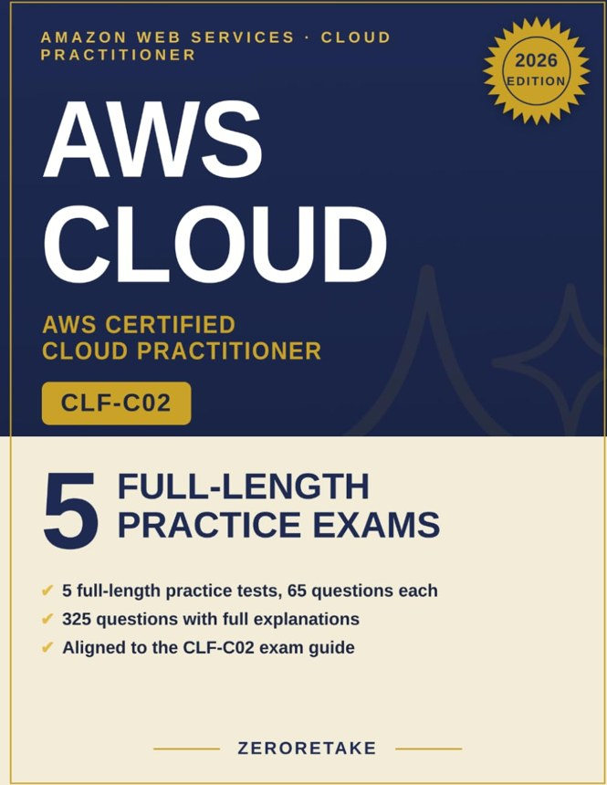 AWS Certified Cloud Practitioner Exam Prep 2026 book cover