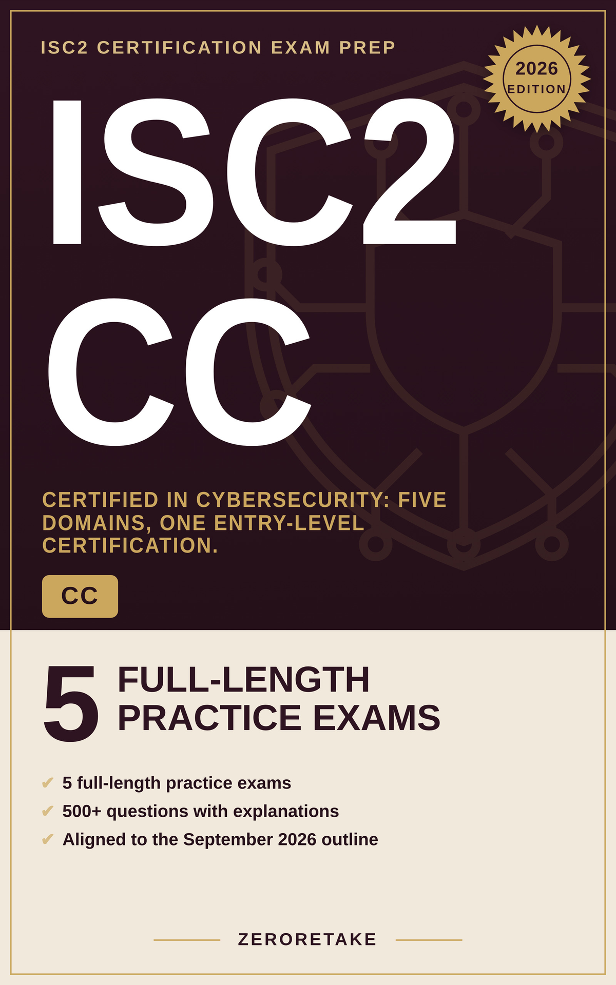 ISC2 CC Exam Prep book cover