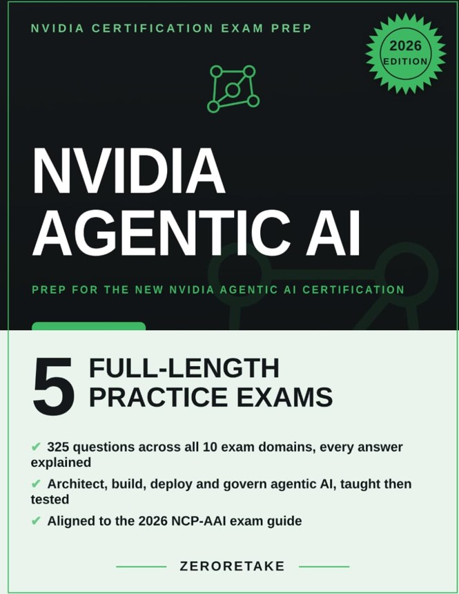 NVIDIA Certified Professional: Agentic AI (NCP-AAI) book cover